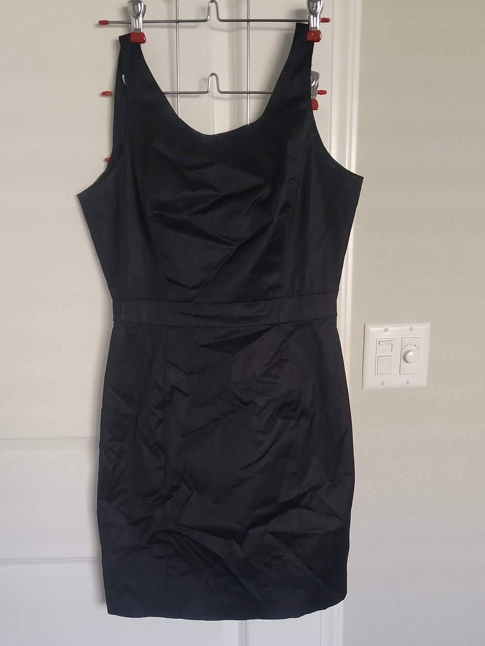 Banana Republic Black Sleeveless Sheath Dress